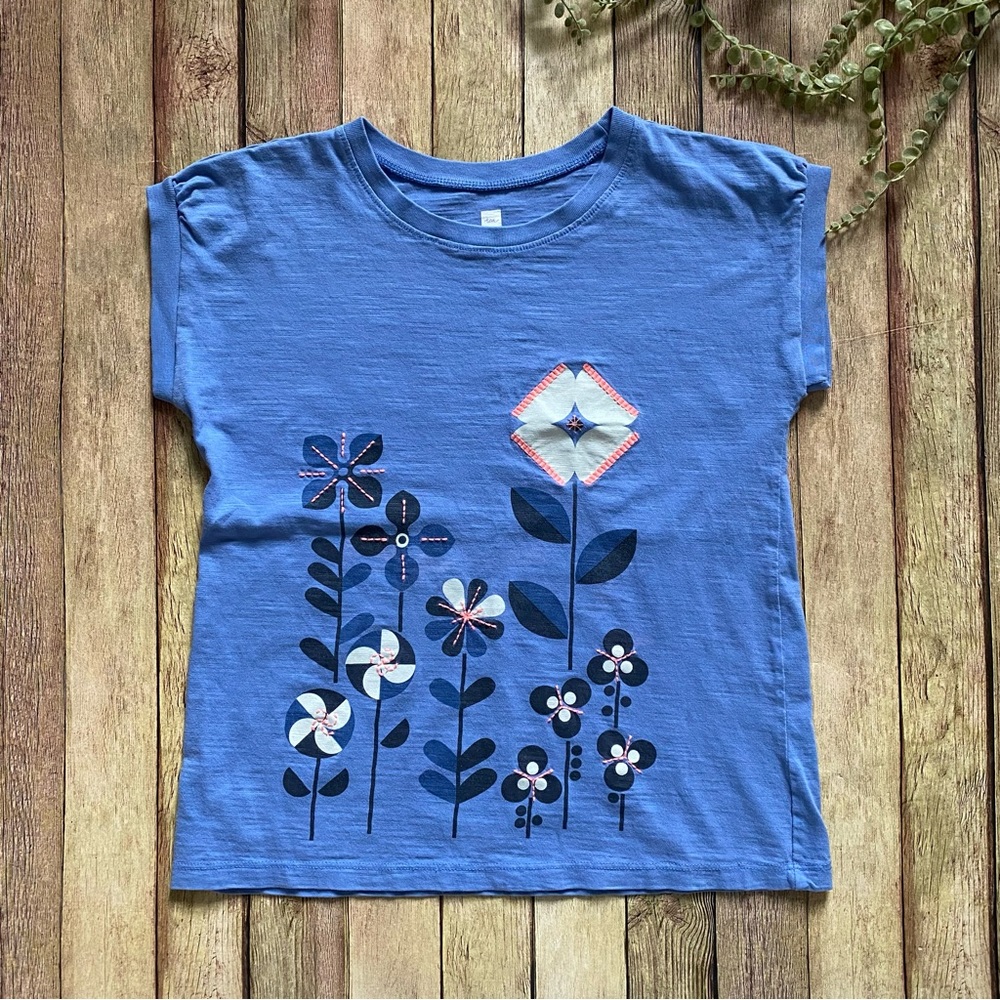 Tea Collection Floral Tee size 12